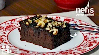 Browni Tadında Islak Kek Tarifi (videolu)