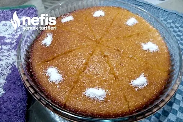 Küçük Borcamda Portakallı Revani Tarifi